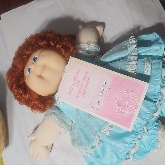 Cabbage Patch Doll with Birth Certificate and Adoption Records